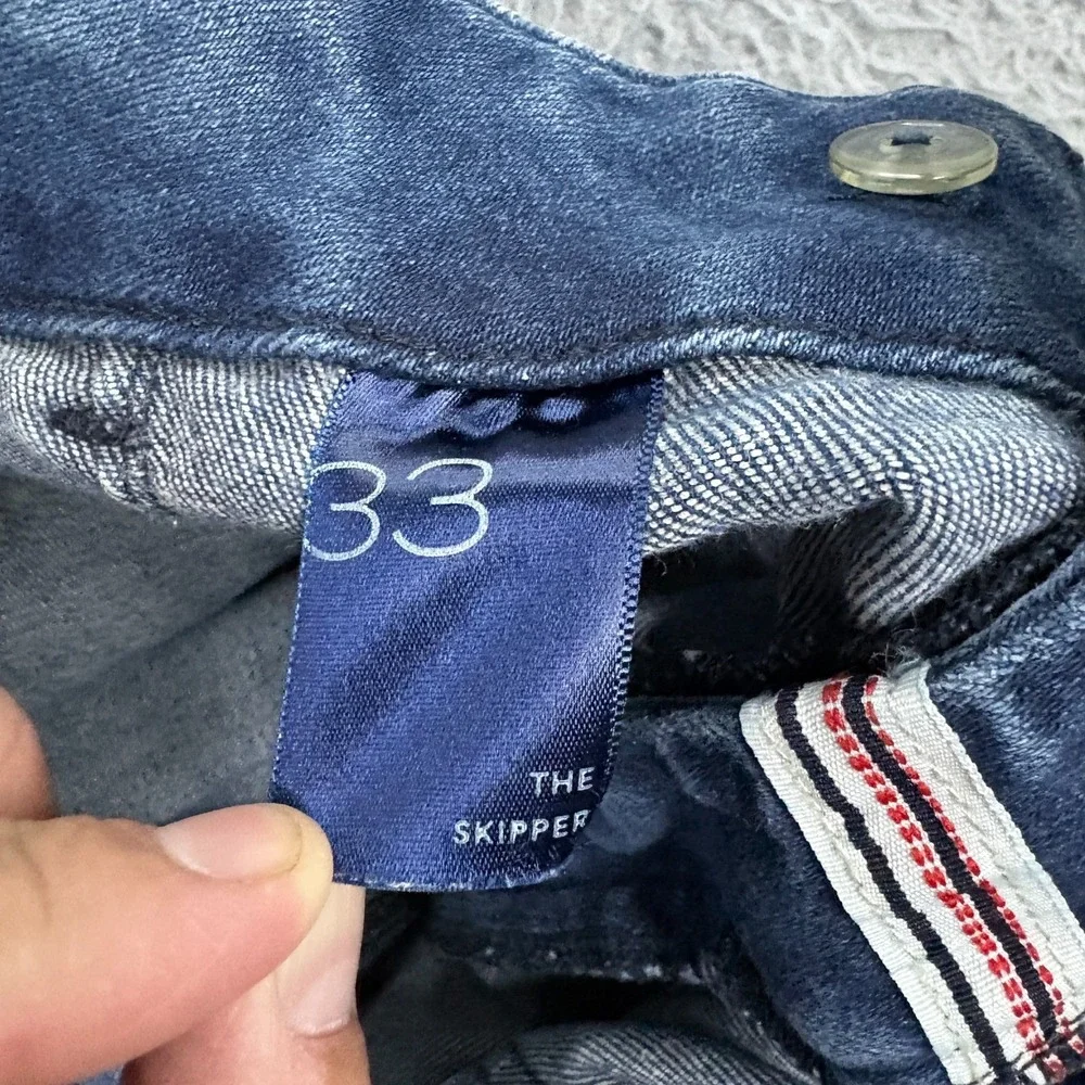 Pilcro Wide Leg Jeans in Dark Blue
